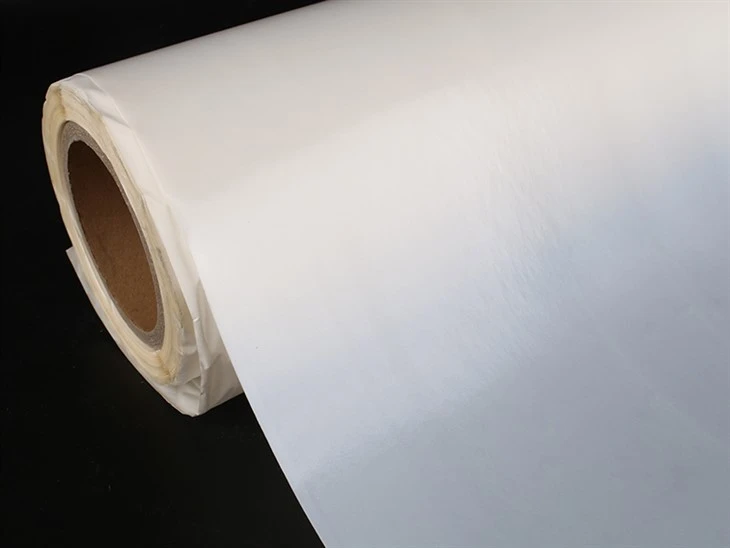 Hot melt film for bonding PVC